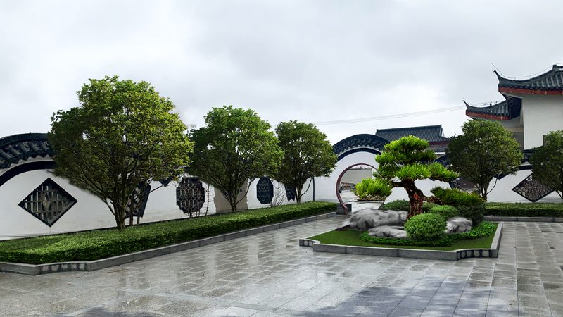 成都别墅花园设计施工：如何打造私人绿色空间**